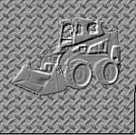 embossed skid steer