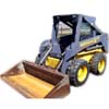 New Holland LS160 skid steer loader small image
